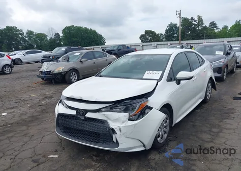 2020 Toyota Corolla Le из США, поврежденный, VIN JTDEPRAE9LJ098878